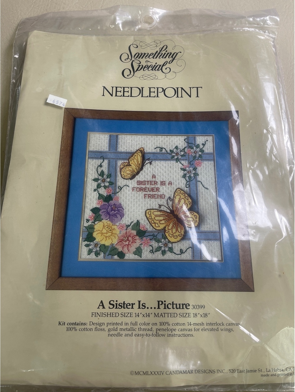 Something special needlepoint A sister Is…picture 30399